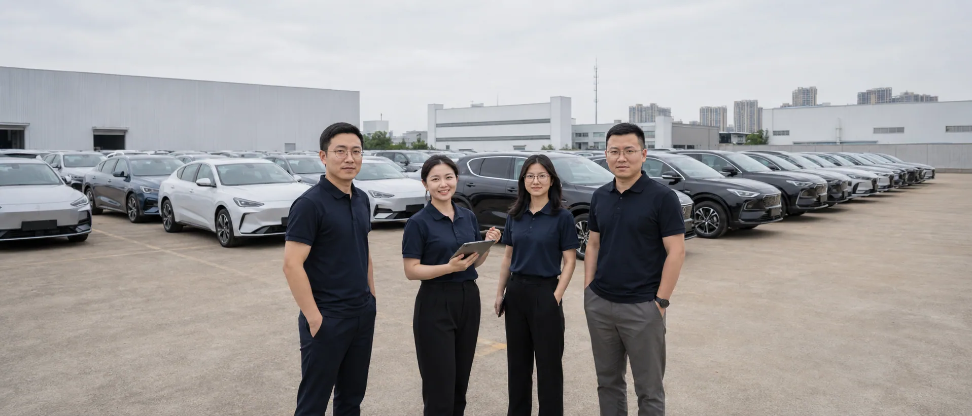Sino Gear vehicle export logistics — Hefei, China