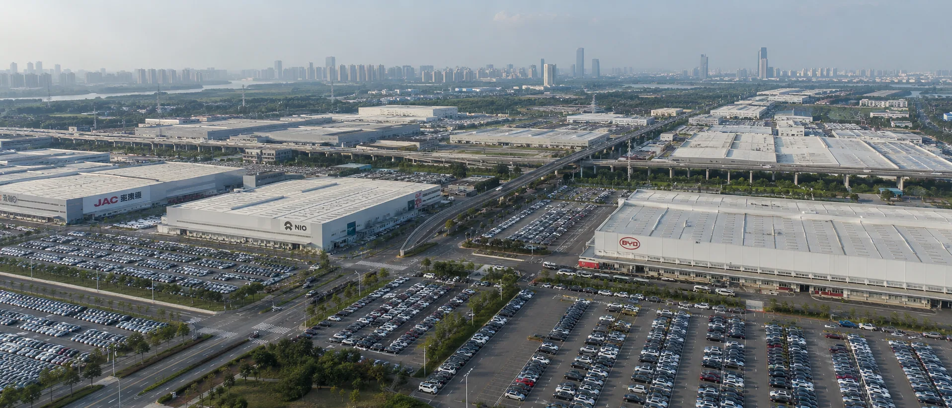 Hefei new-energy vehicle manufacturing cluster — Anhui, China